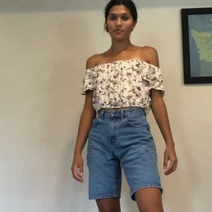 Xhileration floral blouse